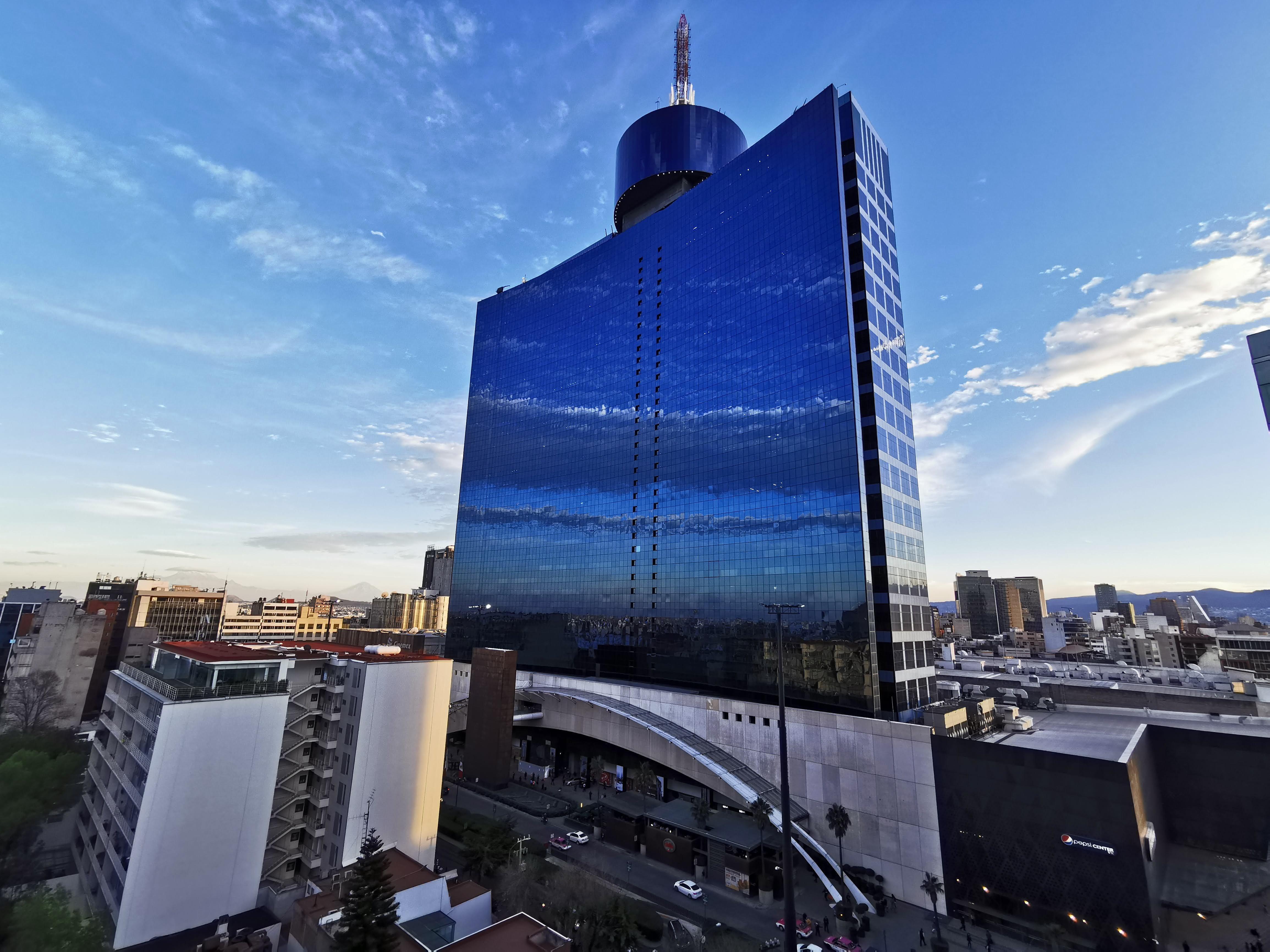 Belair Unique Mexico City Wtc, Trademark By Wyndham Kültér fotó Blue Sky Tower