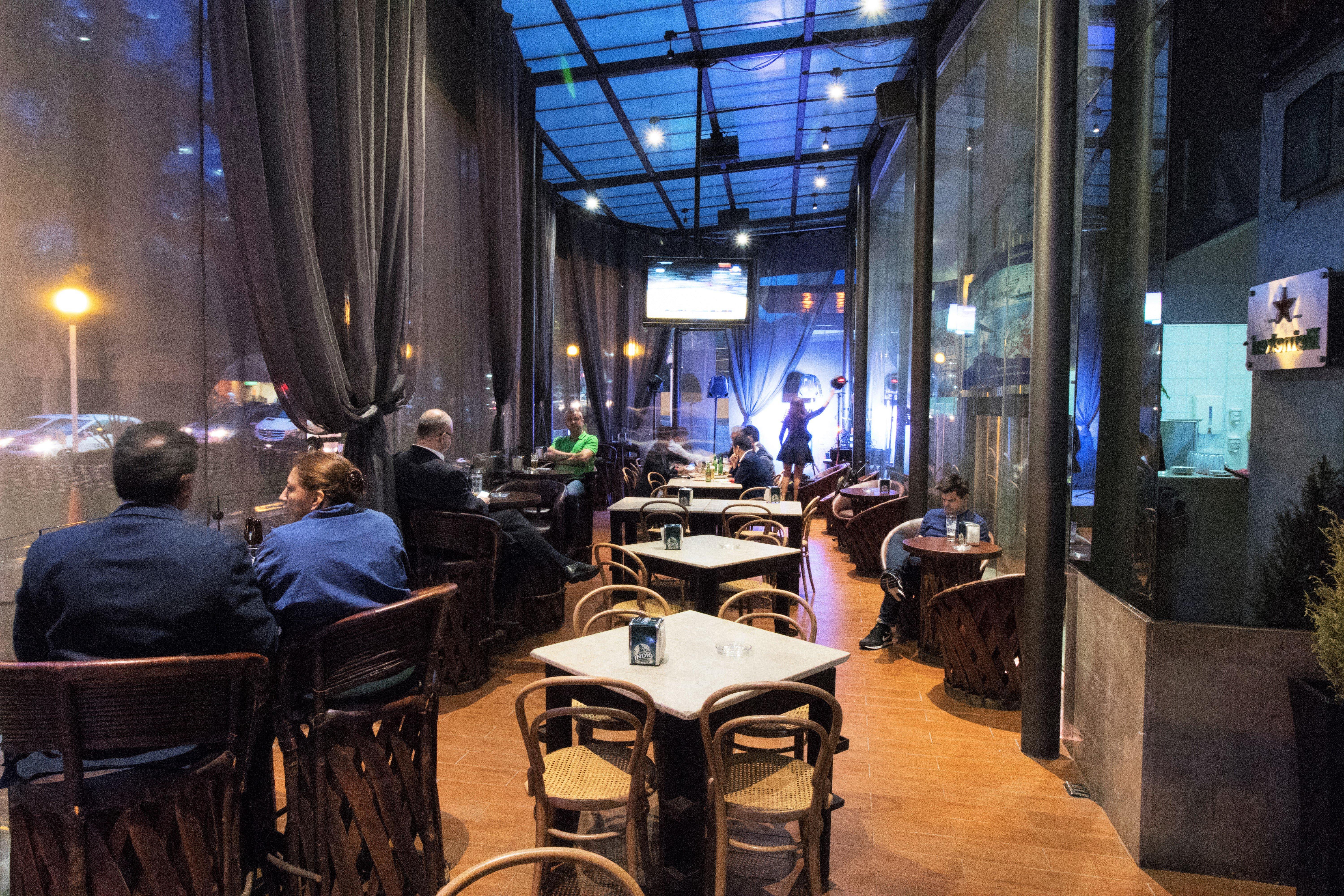 Belair Unique Mexico City Wtc, Trademark By Wyndham Kültér fotó Interior of a restaurant in the city